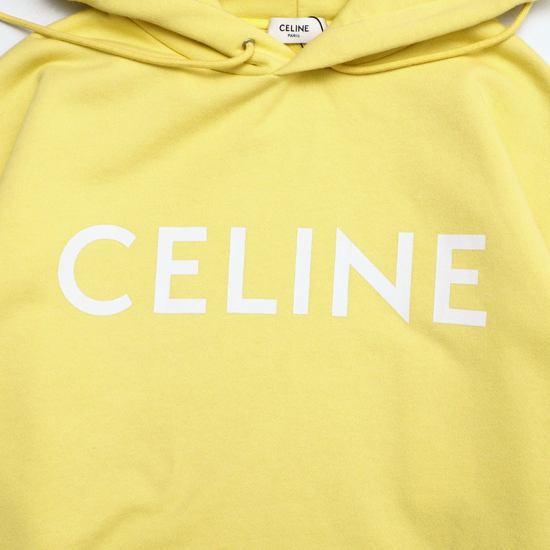 CELINE Hoodie 2Y36960Q sweat yellow unisex(Unisex) XXS(150/76A)