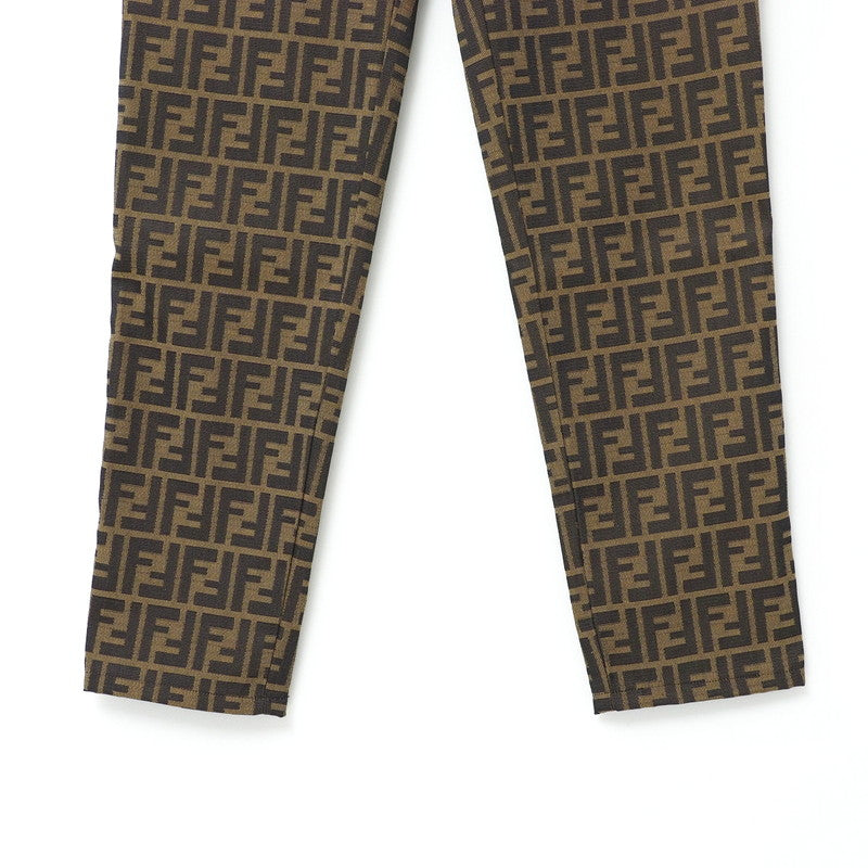 FENDI Pants 01.520100 66960 polyester Brown / Black Women I40/D34/INCH26