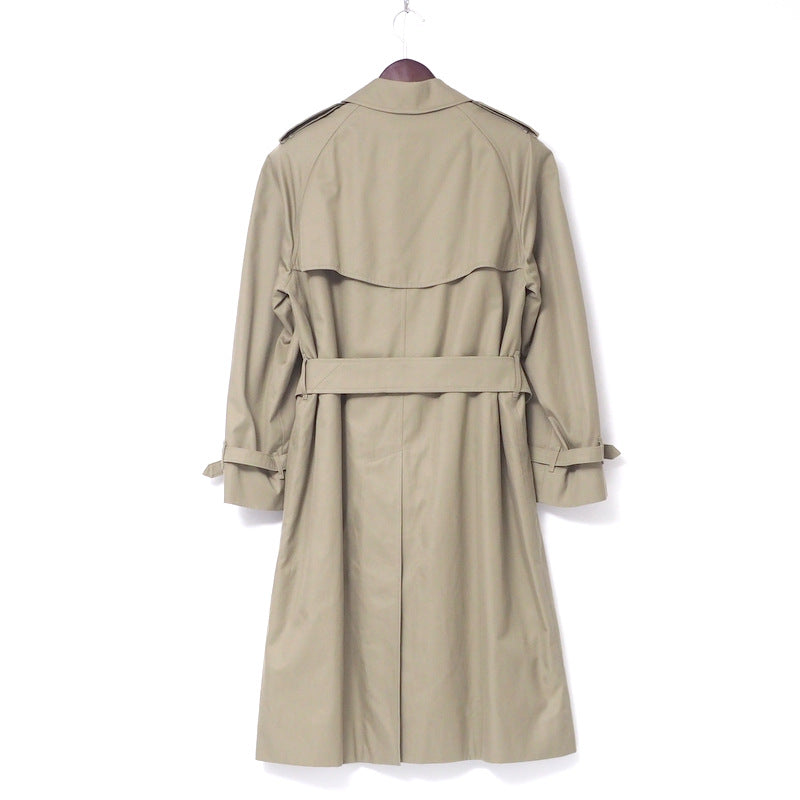 BURBERRY trench coat cotton Khaki beige type mens 170