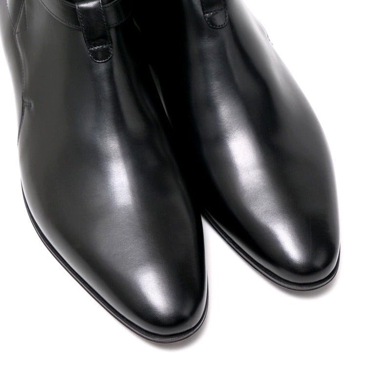 SAINT LAURENT boots WA379762 leather black mens 43
