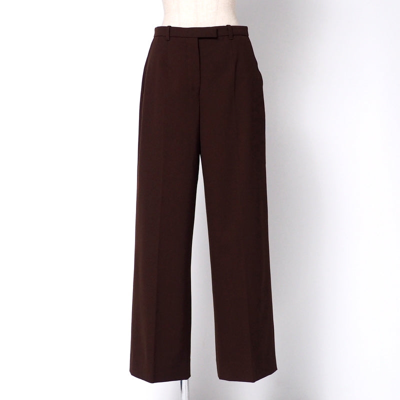 HERMES Pants wool Burgundy Women 36