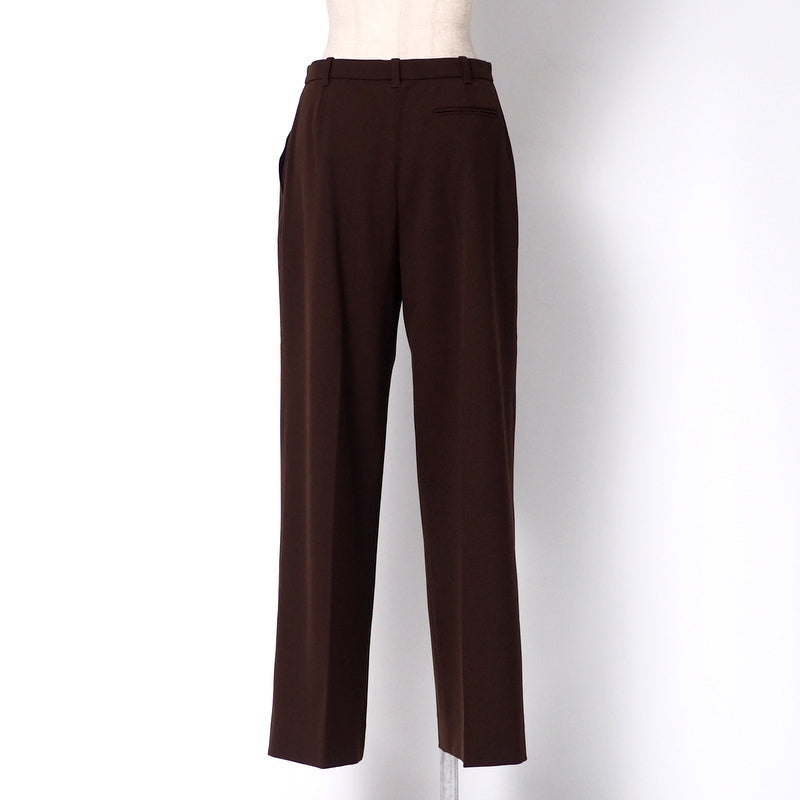 HERMES Pants wool Burgundy Women 36