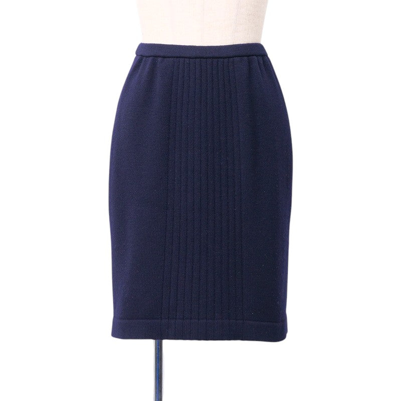 CHANEL setup knit Navy 38