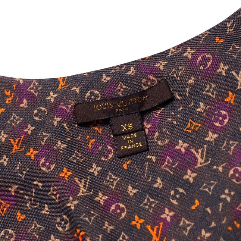 LOUIS VUITTON Cut RW102W WRTS12JEX Rayon pink beige Women XS