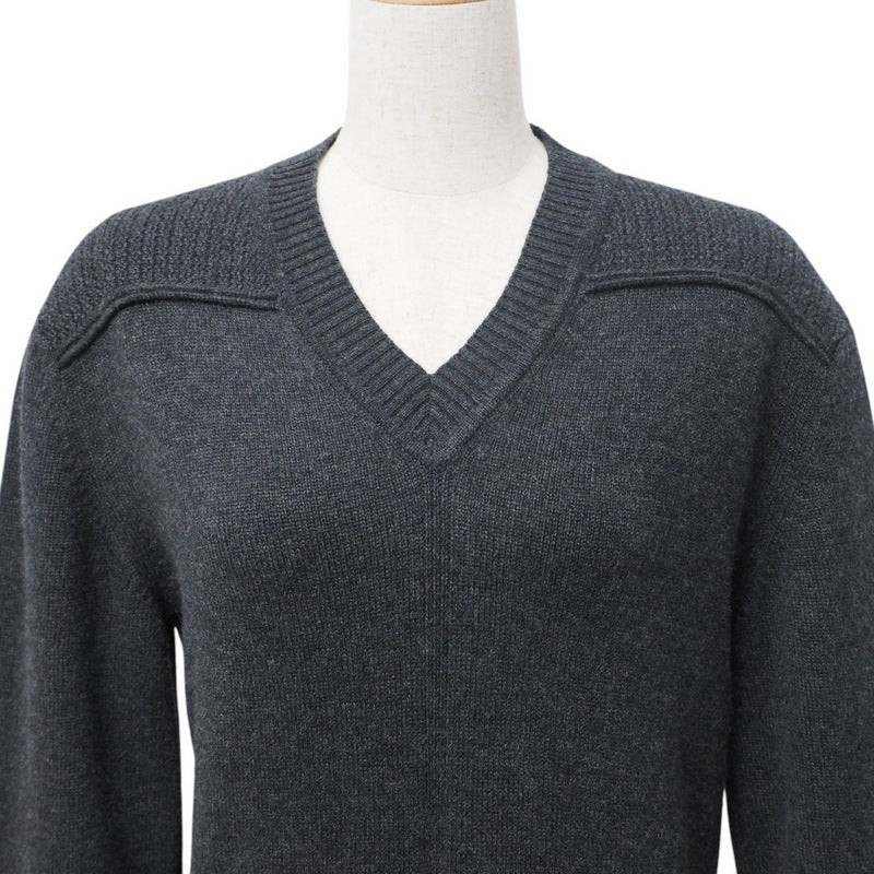 HERMES one piece Cashmere 100% gray Women 36