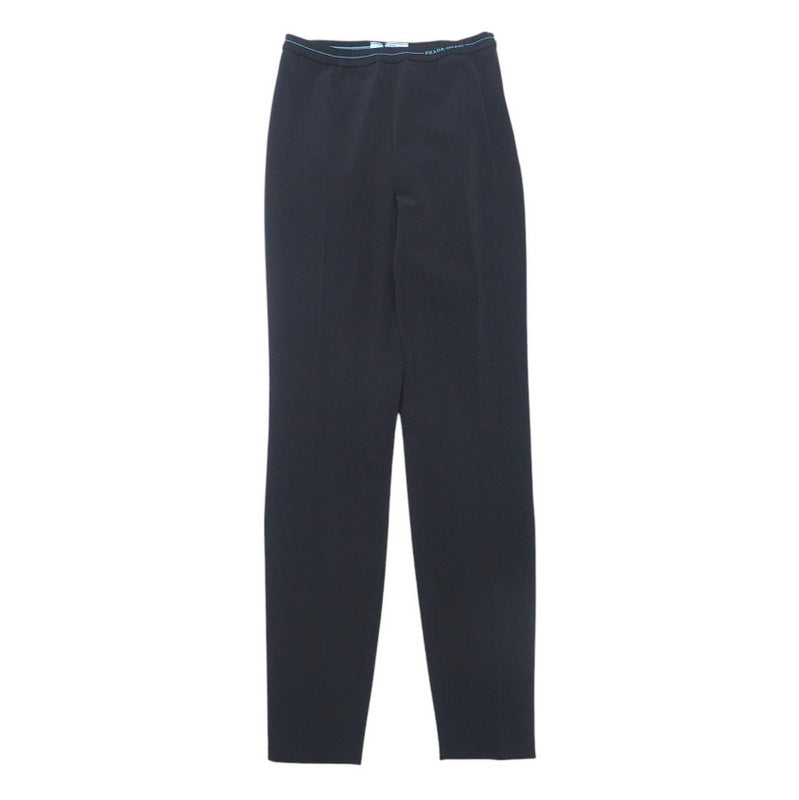 PRADA Pants P255B 89% polyester, 11% elastane black Women 38S