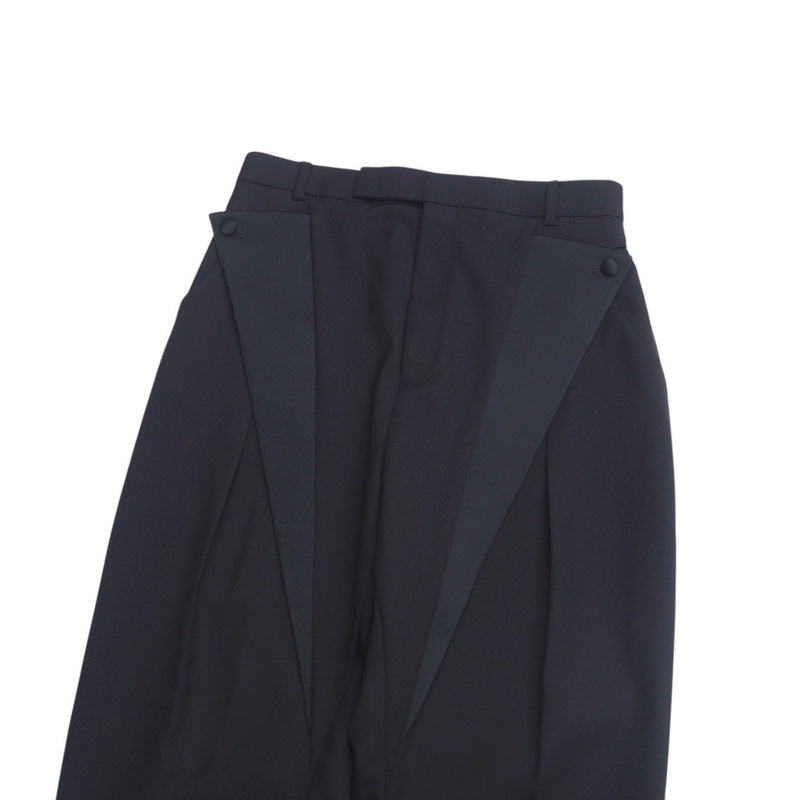 CELINE Pants 2P113650D Hair 100% black Women 40