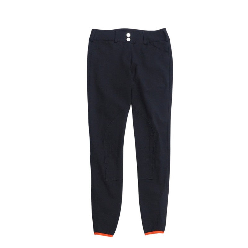 HERMES Pants cotton black Jump Women 34
