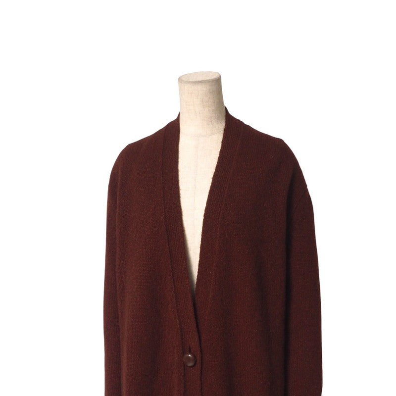 HERMES knit 27-7708 knit Brown type Women 36