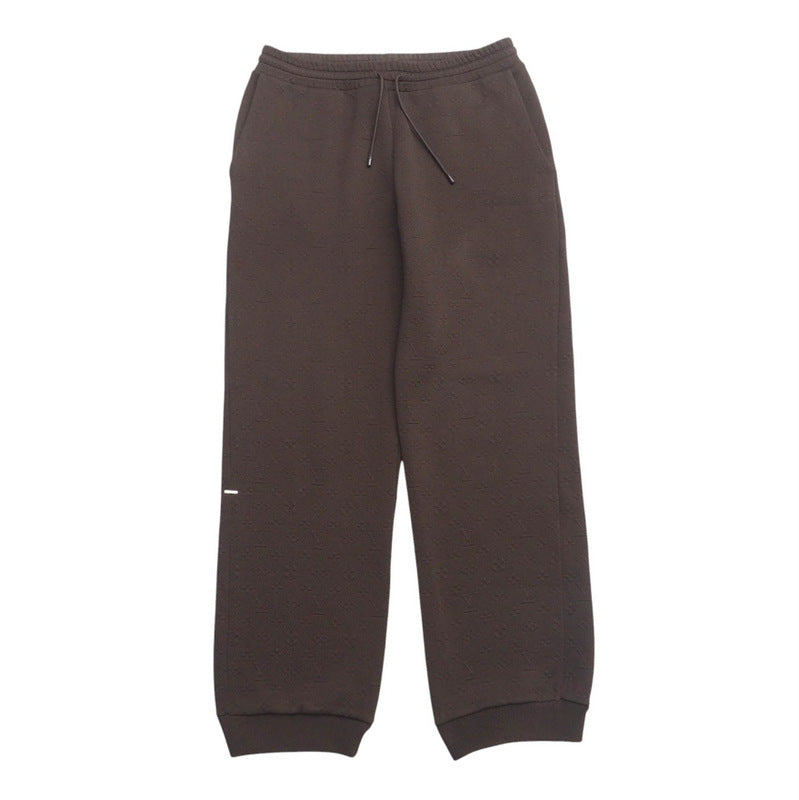 LOUIS VUITTON Pants RM231Q XHM HJY46W 66% polyester, 21% nylon, 13% cotton Brown Monogram mens XL