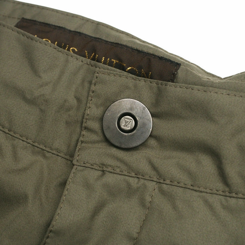 LOUIS VUITTON Shorts polyester khaki mens S