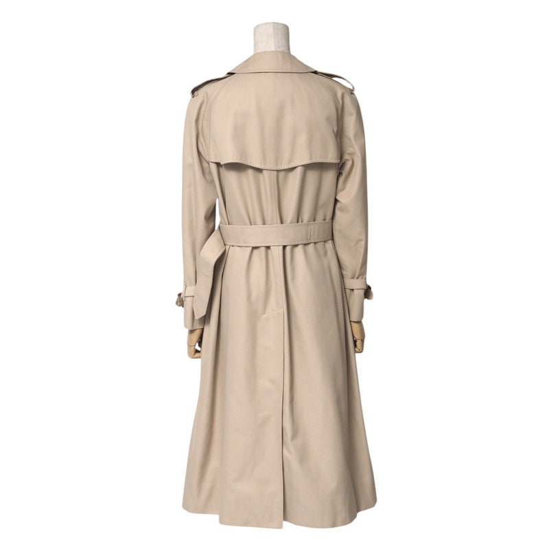 BURBERRY trench coat 65% polyester 35% cotton% beige Women 9AB2