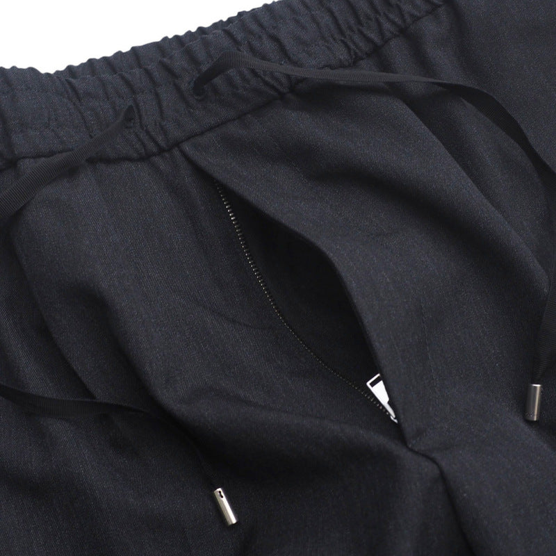 GUCCI Pants 472975 100% wool gray mens 48