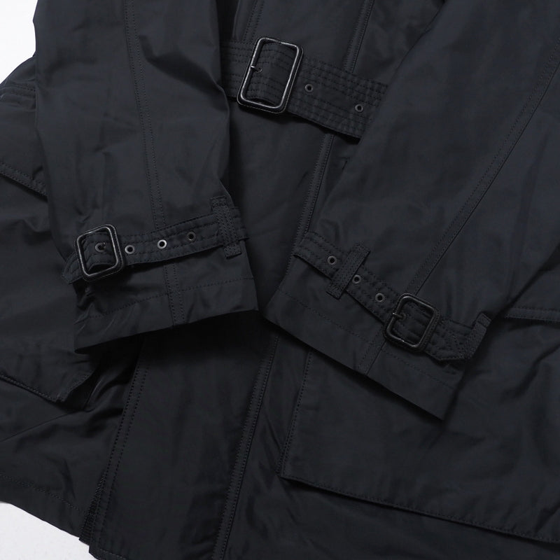 BURBERRY coat A1C15-266-28 polyester Navy mens 42