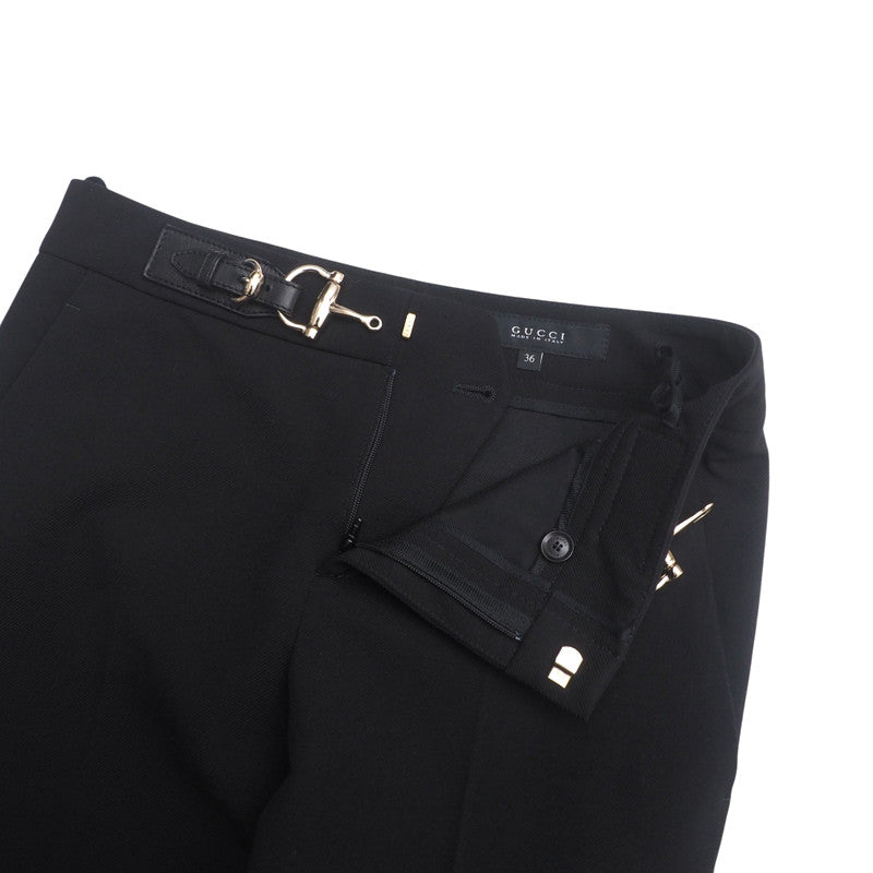 GUCCI Pants wool black Women 36