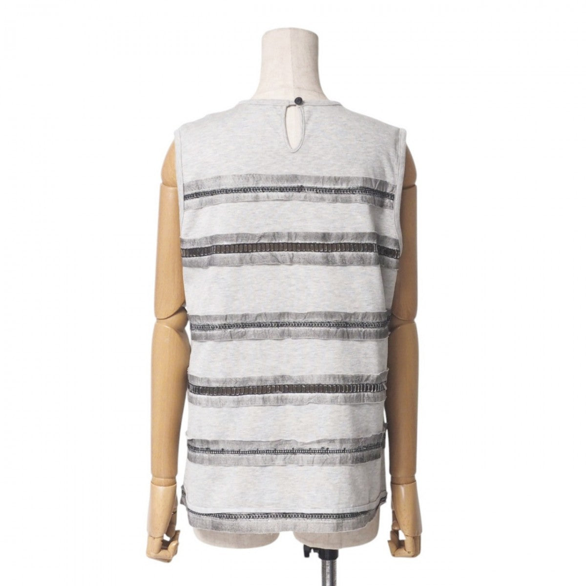 CHANEL Cut P41355 cotton 100% gray Women 42