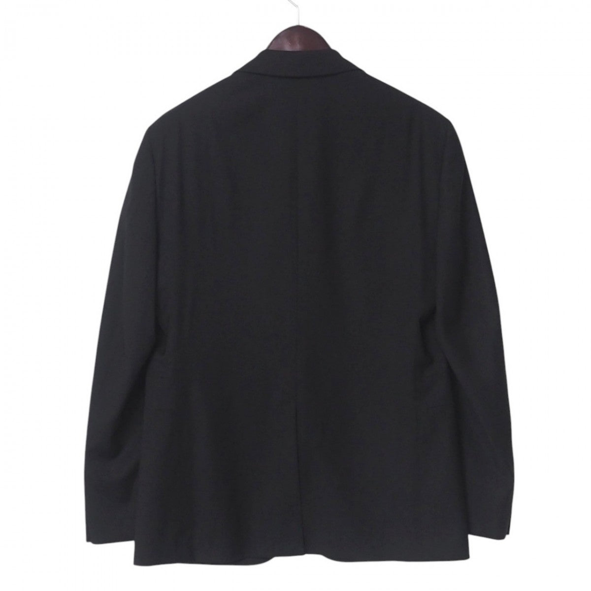 HERMES suit A19802K wool black mens 52
