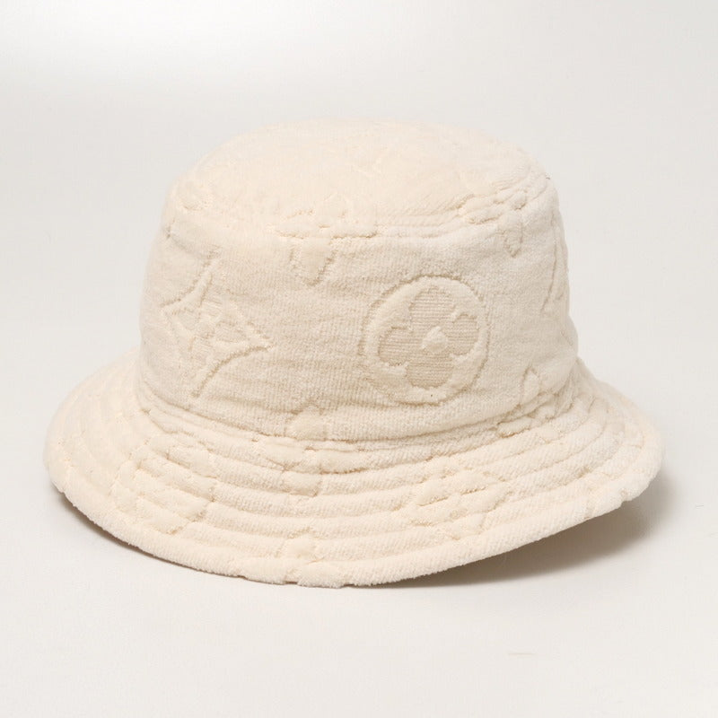 LOUIS VUITTON hat M77793 cotton white Chapeau LV Vacation Monogram Women