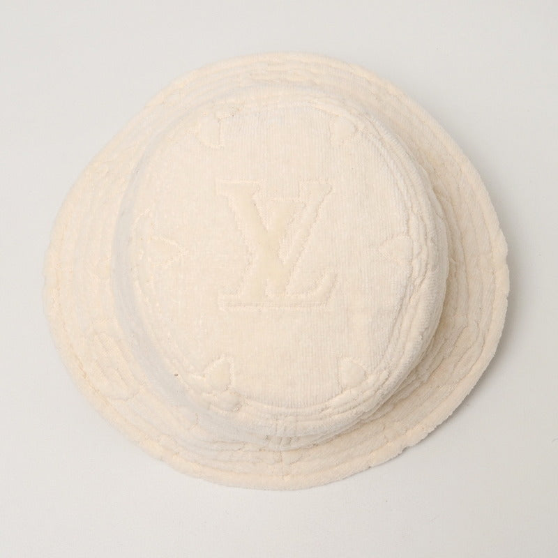 LOUIS VUITTON hat M77793 cotton white Chapeau LV Vacation Monogram Women