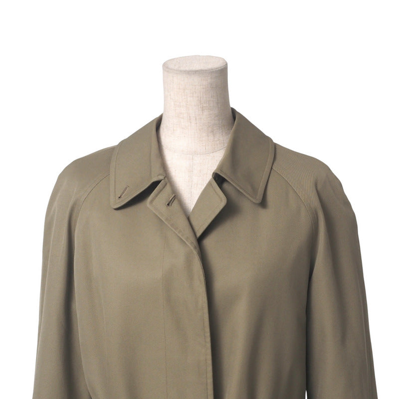 BURBERRY Stainless collar coat - 55% cotton, 45% polyester khaki Women 9AB2