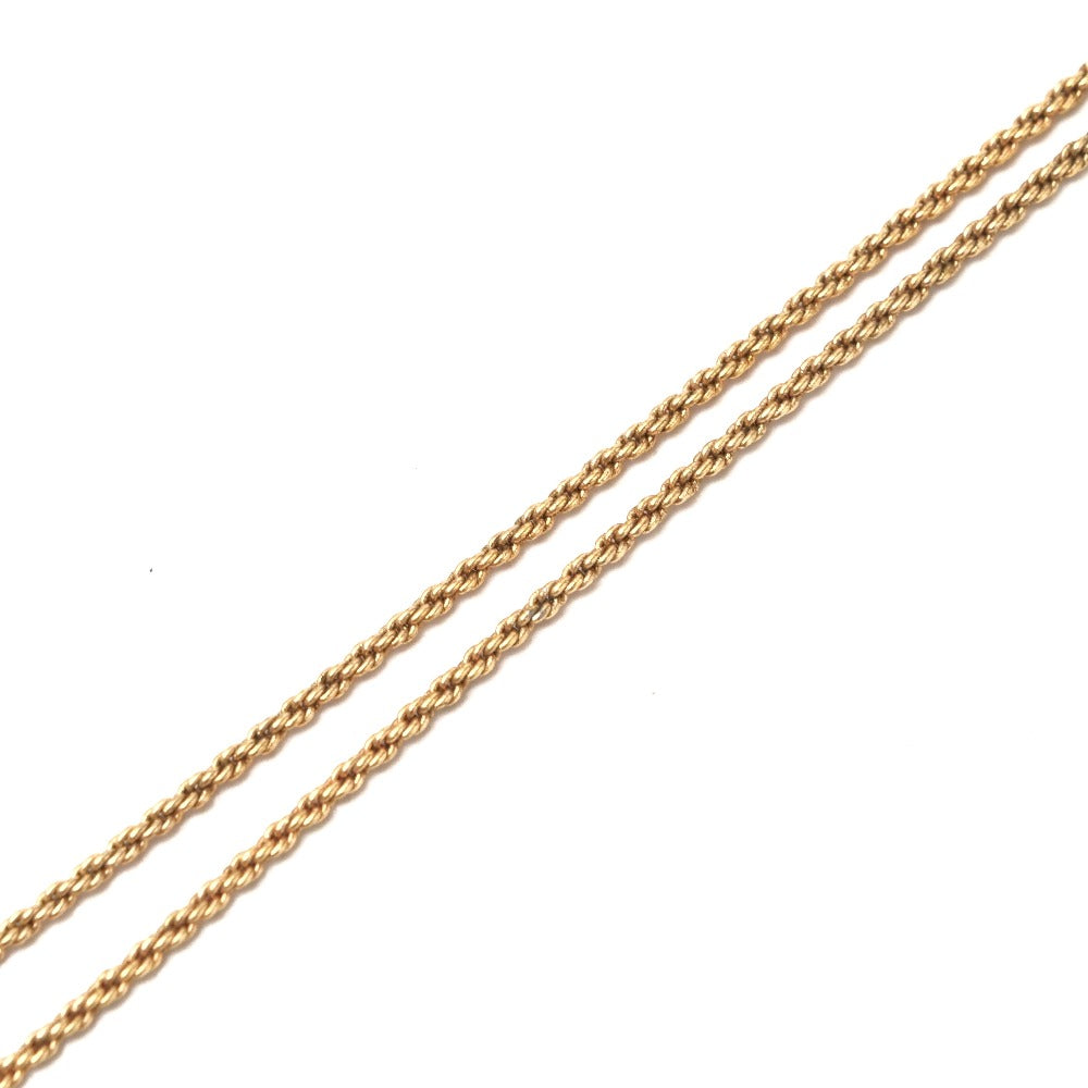 Christian Dior Necklace Gold Plated white Women