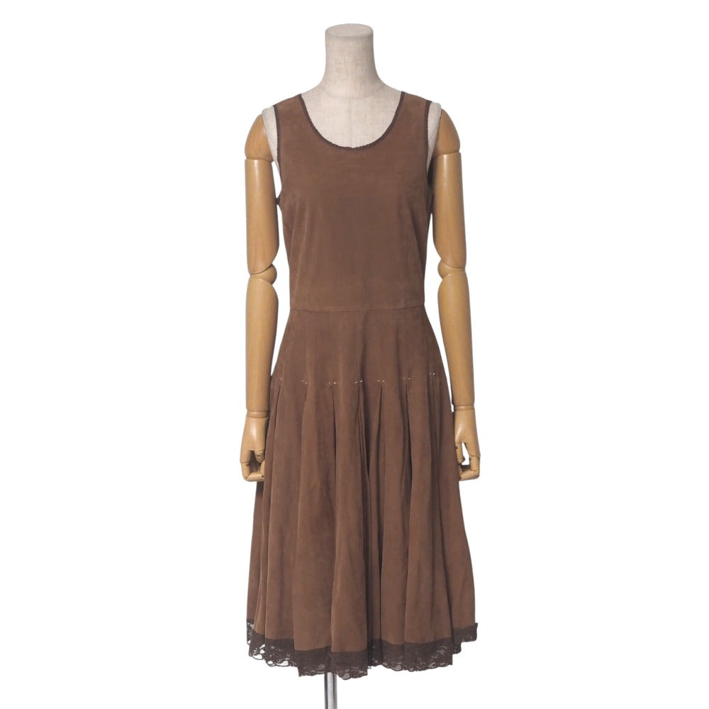 BOTTEGAVENETA one piece Cowhide Brown Women 40