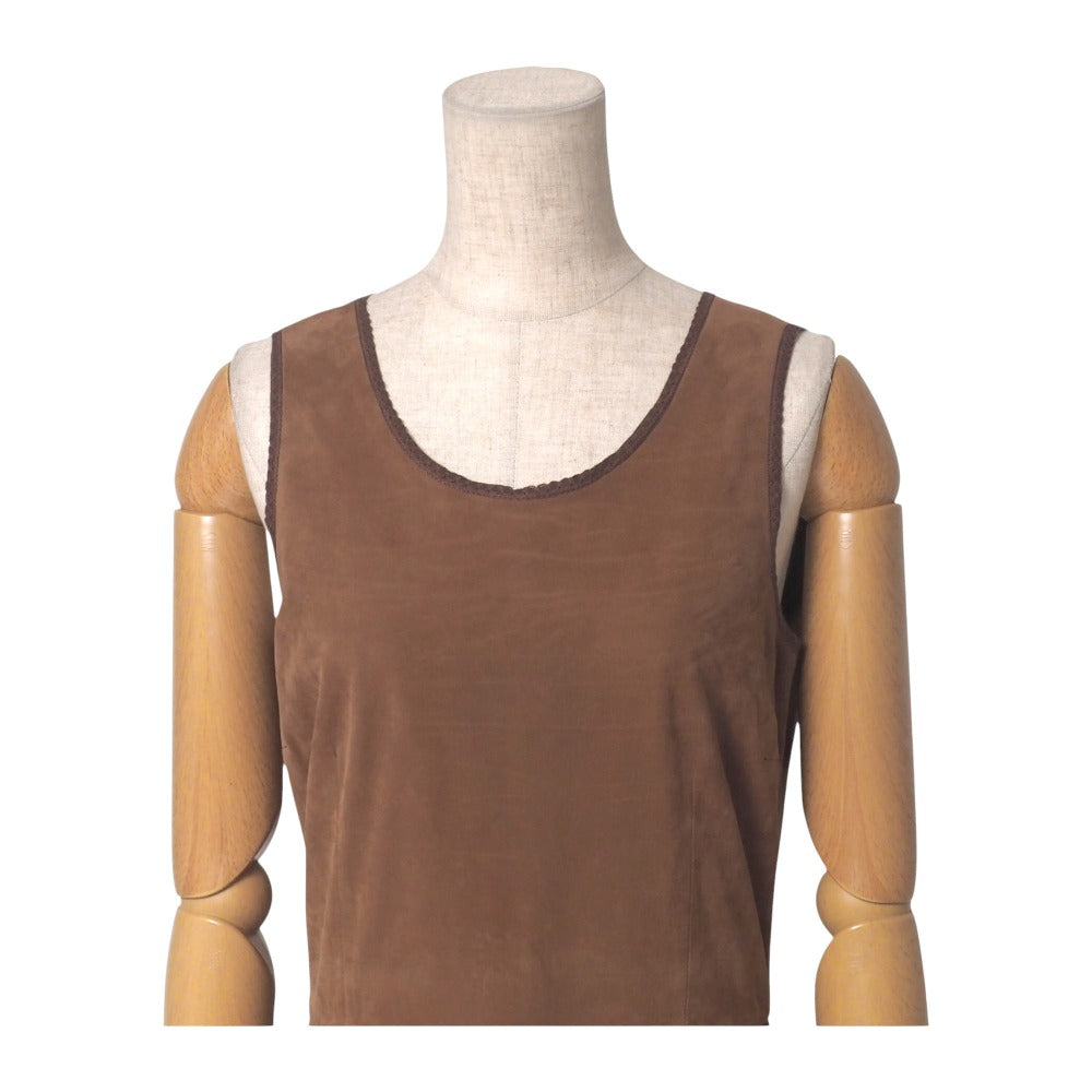 BOTTEGAVENETA one piece Cowhide Brown Women 40