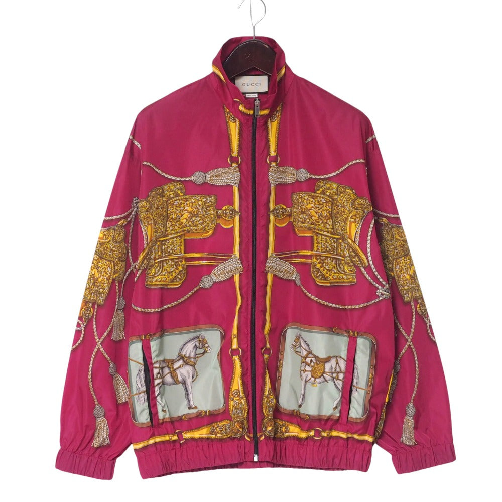 GUCCI Blouson 587368 Nylon Bordeaux mens M