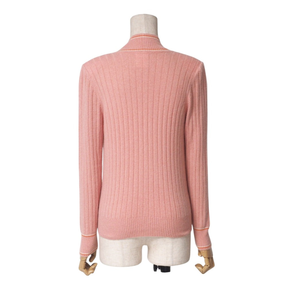 CHANEL knit cashmere pink No size listed (no size tag)