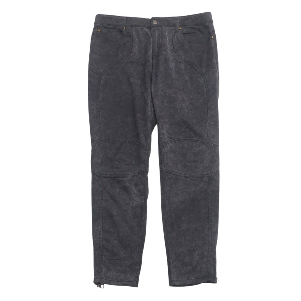 LOUIS VUITTON Cropped pants RW102W WRPA18DB5 98% cotton, 2% polyurethane black Women 42