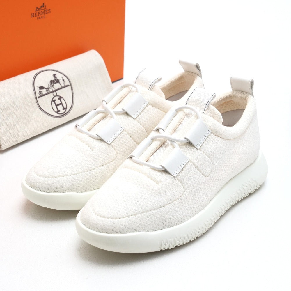 HERMES sneakers H191131Z leather white Women 36