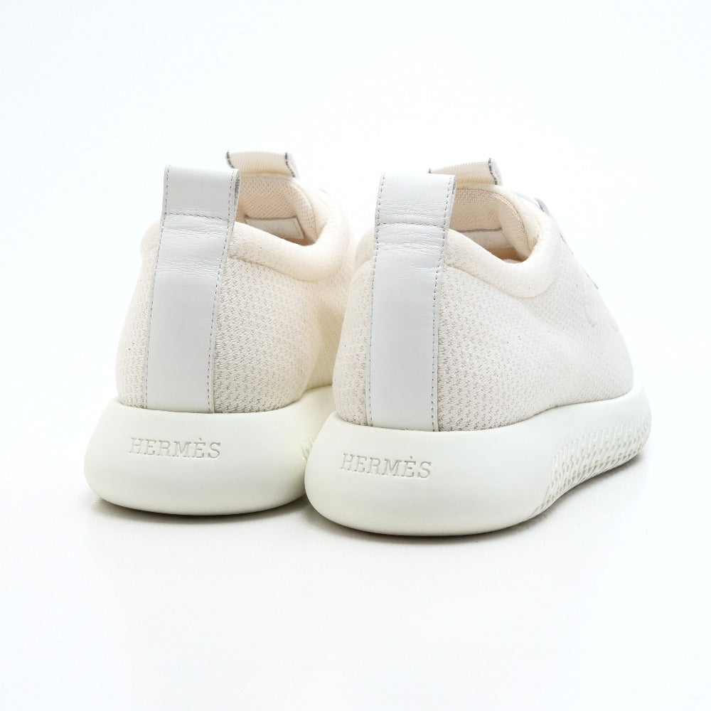 HERMES sneakers H191131Z leather white Women 36