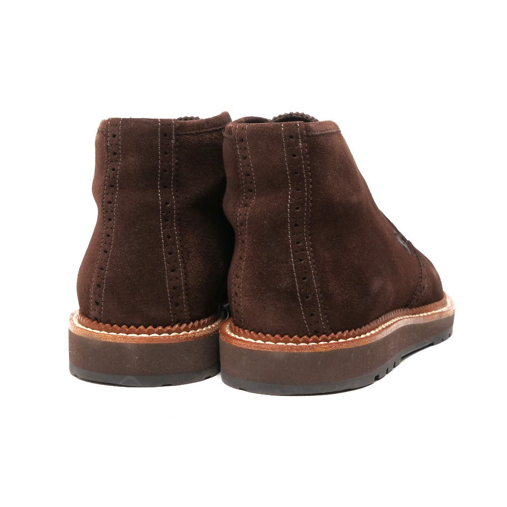 LOUIS VUITTON boots leather Brown mens 6