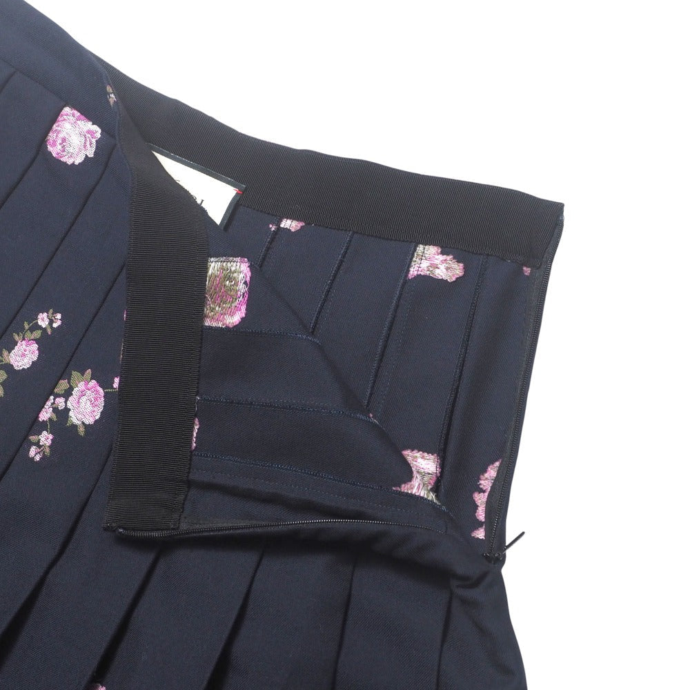 GUCCI skirt 545245 ZAAL5 cotton Navy Women 42