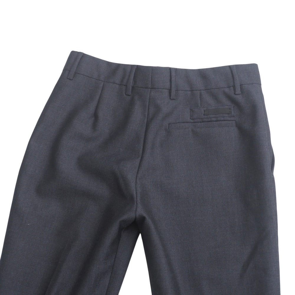 PRADA Pants 73% wool, 27% mohair gray P204B Women 38