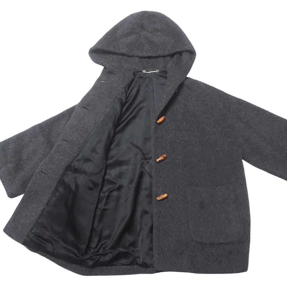 GUCCI coat alpaca Gray type 214-0211-7205 Women 42
