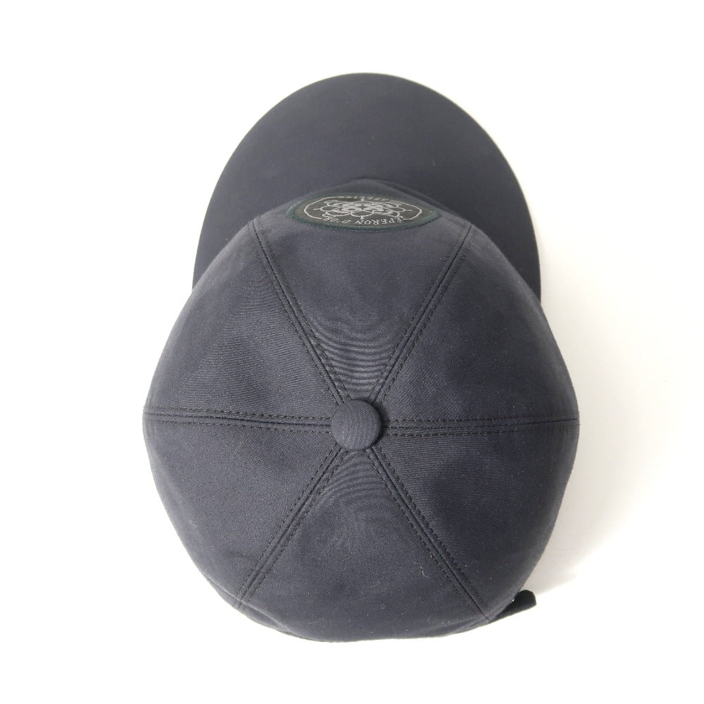 HERMES cap cotton Navy Serena Apron Doll 57