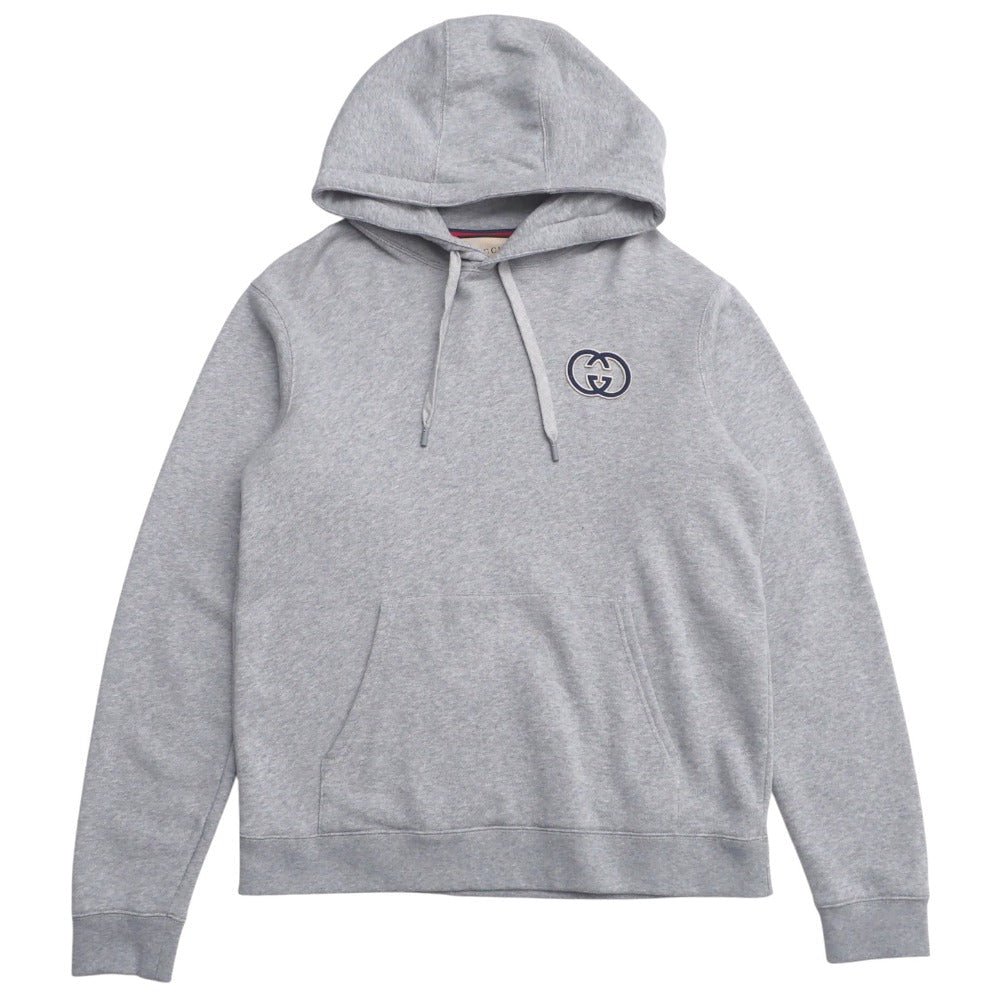 GUCCI Hoodie sweat gray 756649 mens L