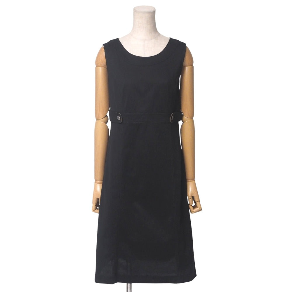 BURBERRY one piece cotton Black type FMD09-455-09 Women 40