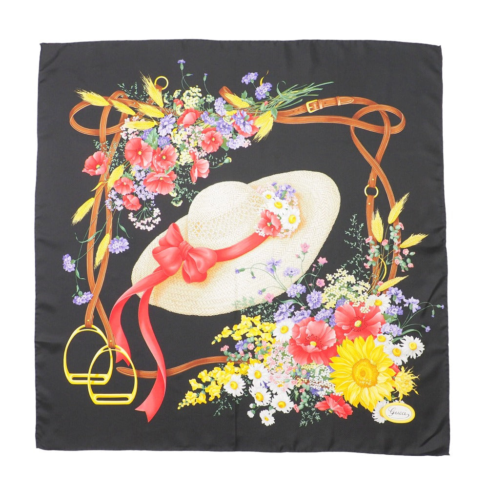 GUCCI scarf silk multicolor Women