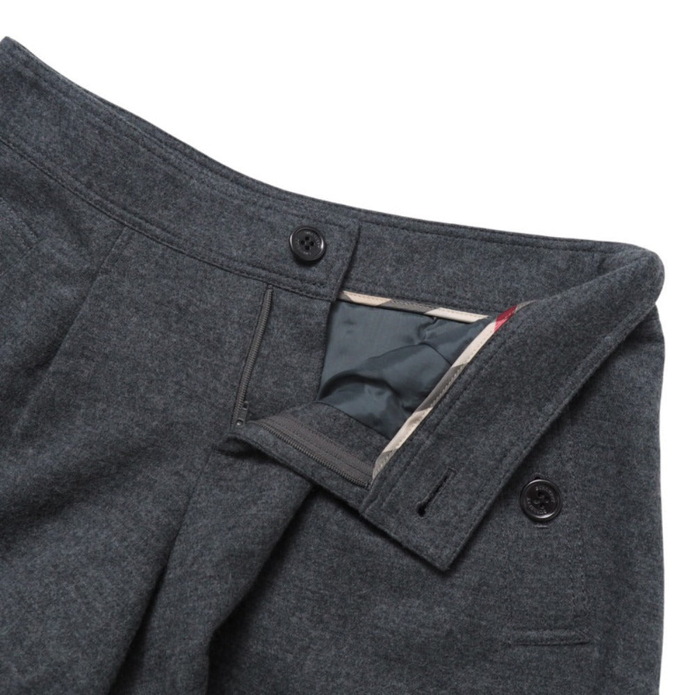 BURBERRY Shorts wool gray B1R13-453-08 Women 38