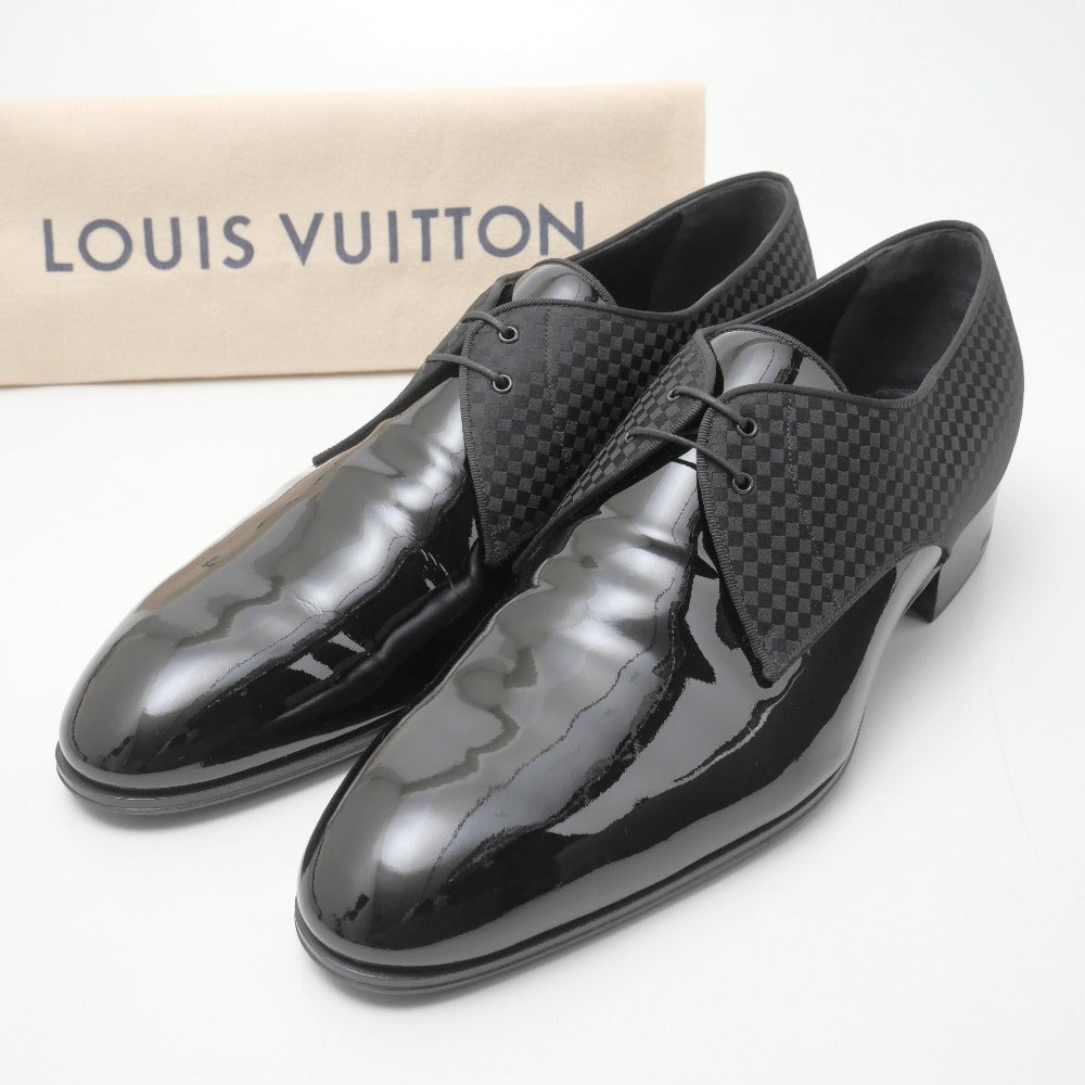 LOUIS VUITTON Dress shoes Patent leather black Solferino 9