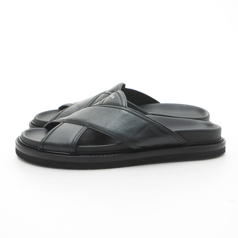 DIOR HOMME Sandals leather black LS-02 22 42