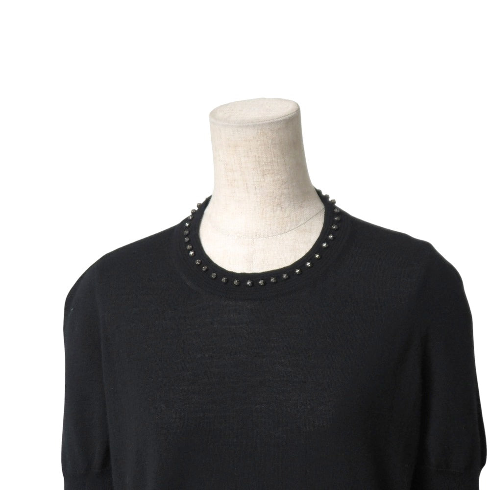 GUCCI knit wool black 391934-X1258 Women M