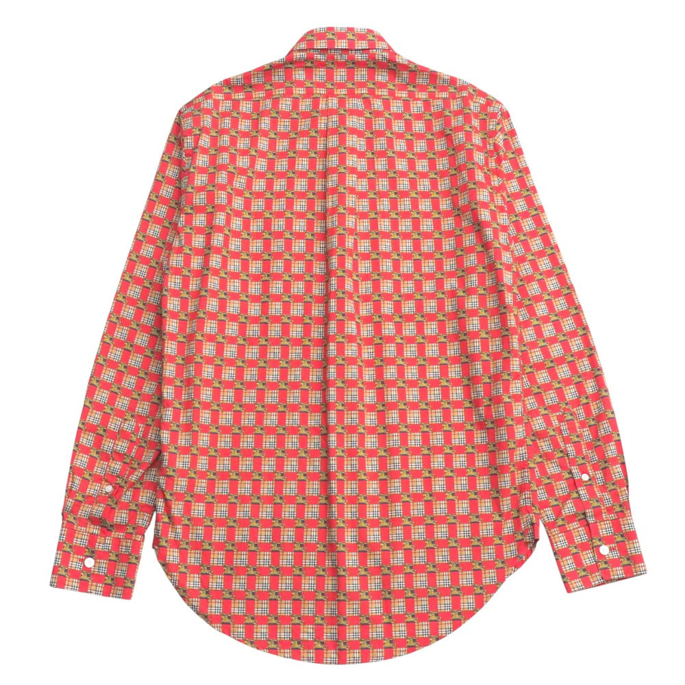 BURBERRY Long sleeve shirt cotton multicolor 8001130 mens S  P