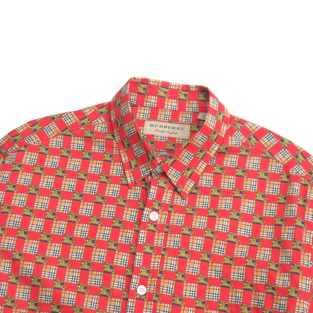 BURBERRY Long sleeve shirt cotton multicolor 8001130 mens S  P