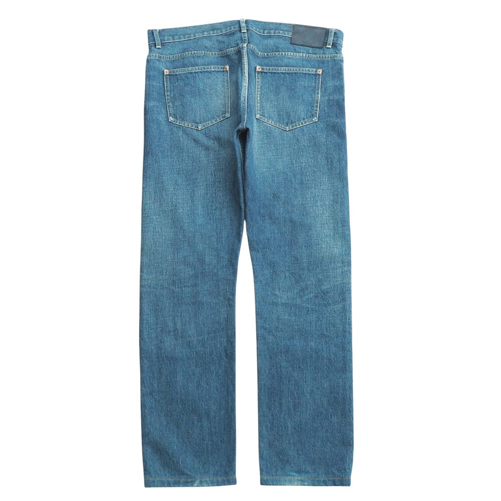 LOUIS VUITTON Denim pants Cotton denim blue 36