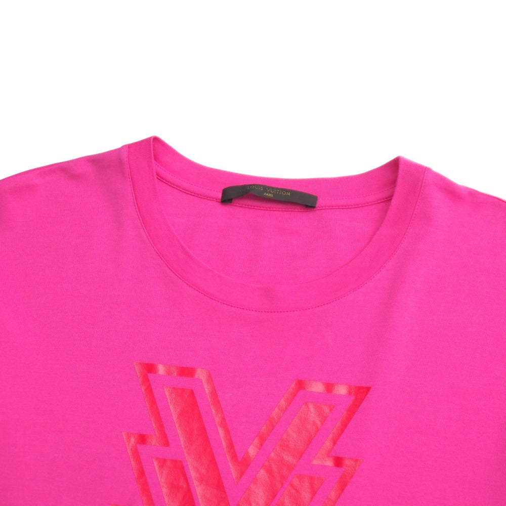 LOUIS VUITTON Short sleeve T-shirt cotton Pink Orange type RM151 H7Y66WCMS L