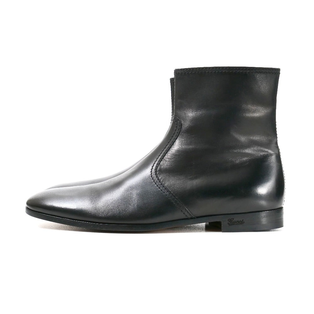 GUCCI boots leather black 271295 10