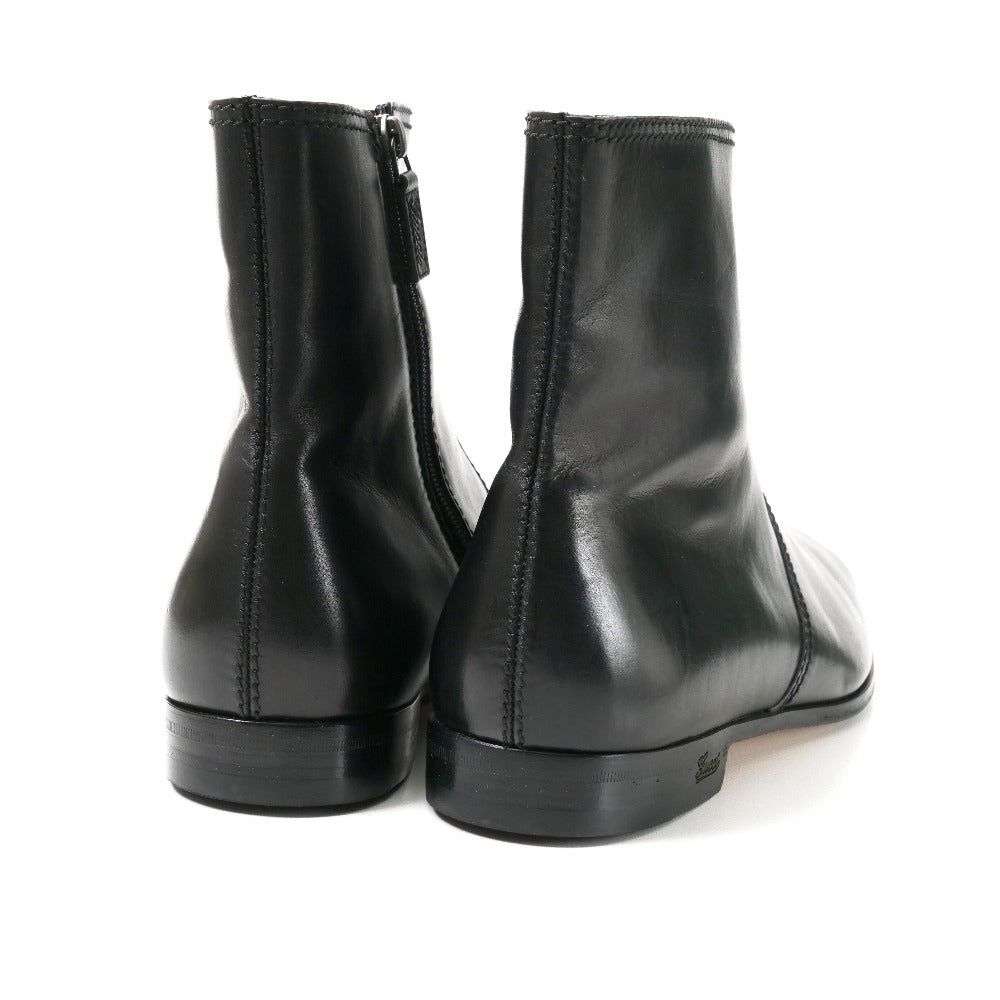 GUCCI boots leather black 271295 10
